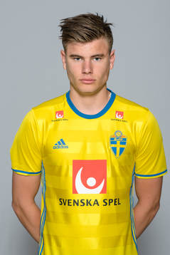Max Anderberg i P18-landslaget