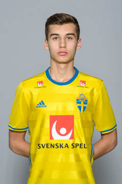 Rasmus Wiedesheim-Paul i P18-landslaget