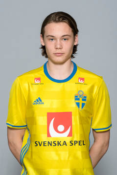 Olle Lindqvist i P18-landslaget