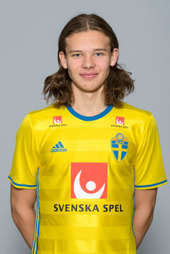 Arvid Brorsson i P18-landslaget