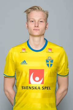 Filip Örnblom i P18-landslaget