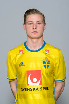 Niclas Holgersson i P18-landslaget