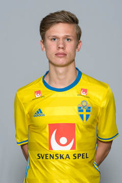 Oscar Petersson i P18-landslaget