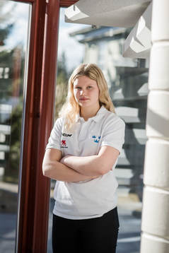Sveriges Maja Nyhlén Persson