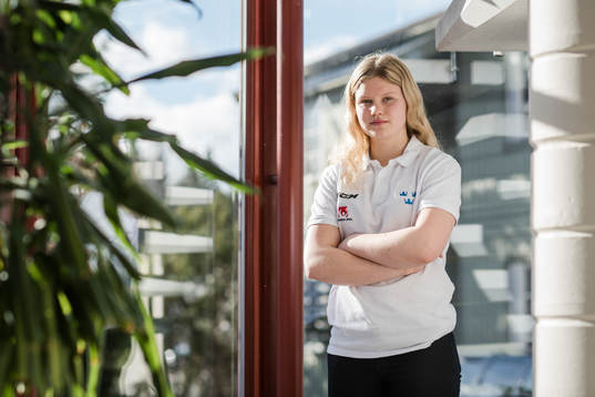 Sveriges Maja Nyhlén Persson