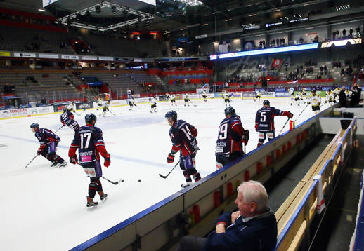 Vy över isen