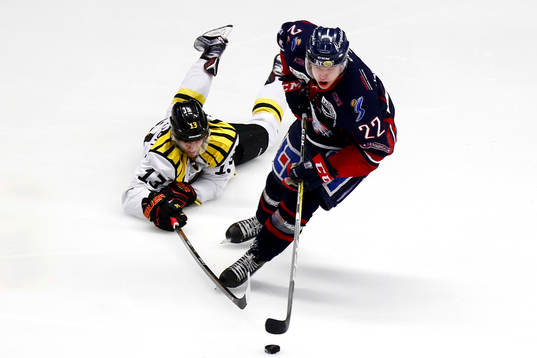 Linköpings Vilmos Gallo och Brynäs Ryan Gunderson