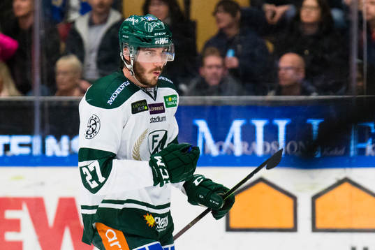 Färjestads John Persson jublar