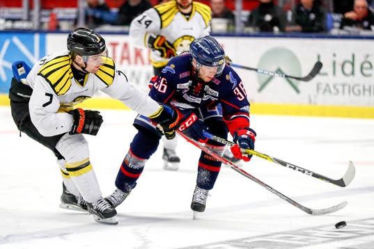 Brynäs Ponthus Westerholm och Linköpings Niklas Fogström