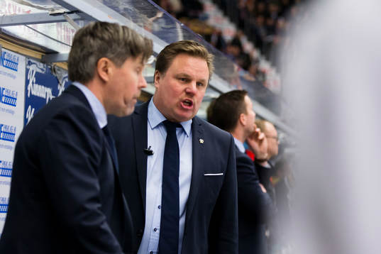 Färjestads tränare Leif Carlsson