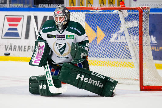 Färjestads målvakt Stefan Steen