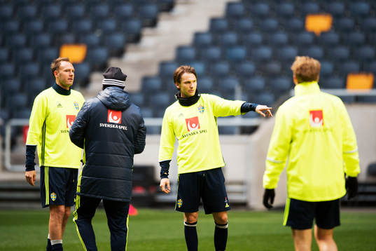 Andreas Granqvist och Albin Ekdal