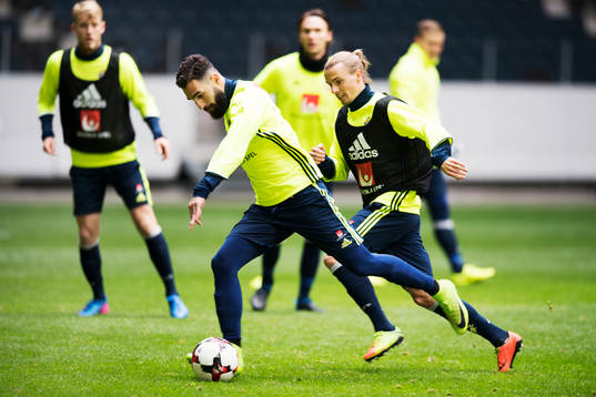 Jimmy Durmaz och Niklas Hult