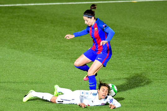 Rosengårds Marta Viera Da Silva och Barcelonas Vicky Losada