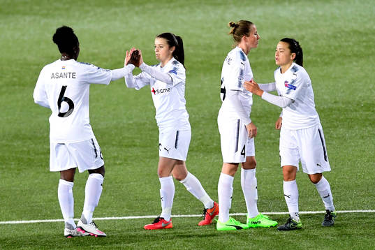 Rosengårds Anita Asante, Sofie Junge Pedersen, Lina