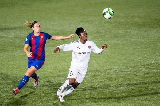 Rosengårds Anita Asante och Barcelonas Alexia Putellas