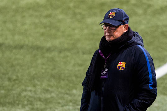 Barcelonas tränare Xavi Llorens