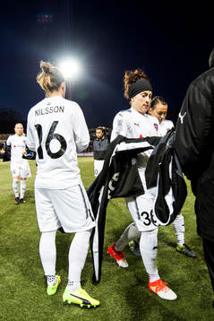 Rosengårds Lina Nilsson och Ella Masar
