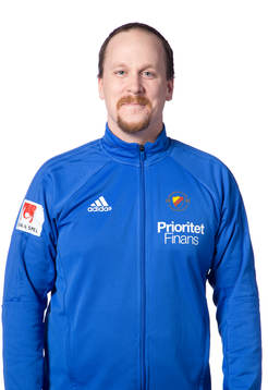 Djurgårdens sjukgymnast Henrik Edfeldt