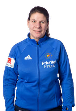 Djurgårdens lagledare Anna von Eckerman