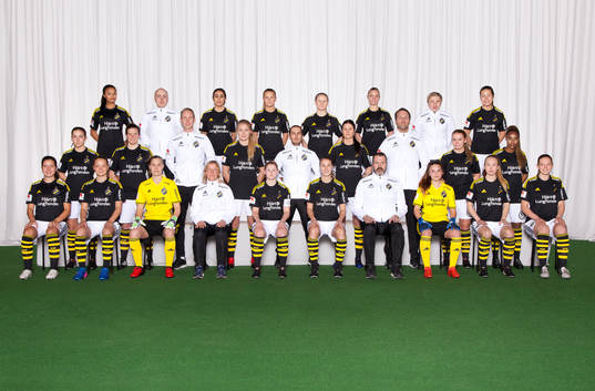 AIK poserar för en lagbild