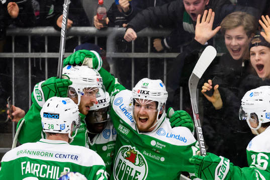 Bläddra bland fler bilder av Ishockey, Direktkval till SHL, Rögle - Karlskoga