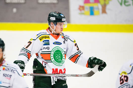 Kristianstads Malte Sjögren deppar