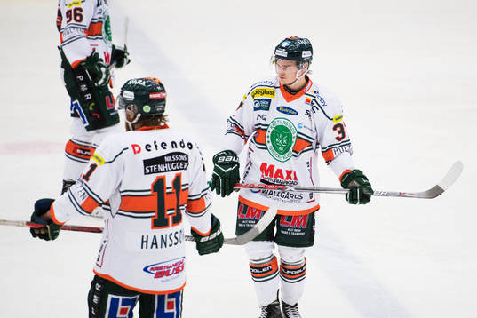 Kristianstads Fredrik Hansson och Malte Sjögren deppar