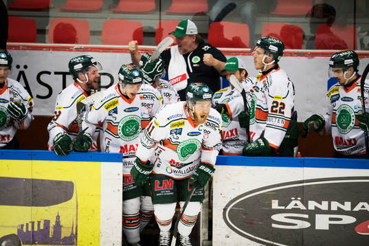Kristianstads spelare jublar