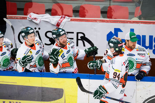 Kristianstads Joel Persson jublar