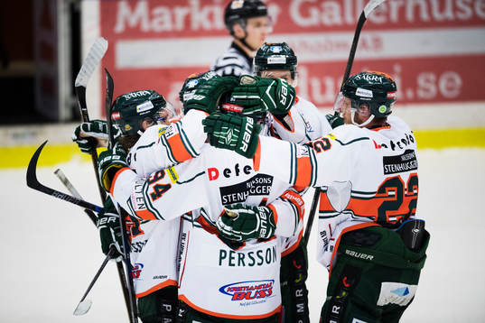 Kristianstads Joel Persson jublar