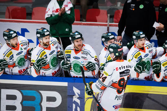 Kristianstads Joel Persson jublar