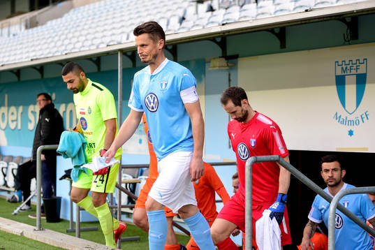 Malmö FFs Markus Rosenberg gör entre