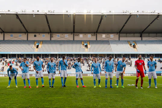 Malmö FFs spelare ställer upp