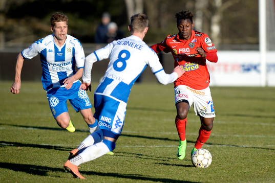 IFK Göteborgs Mikael Boman och Sören Rieks och