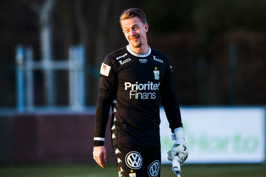 IFK Göteborgs målvakt Erik Dahlin