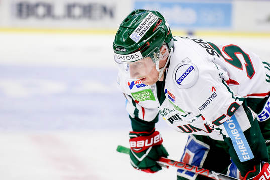 Frölundas Simon Hjalmarsson deppar