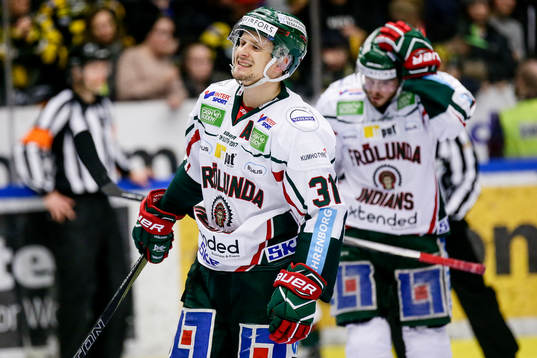 Frölundas Nicklas Lasu deppar