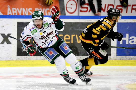 Frölundas Joel Lundqvist och Skellefteås Jimmie Ericsson