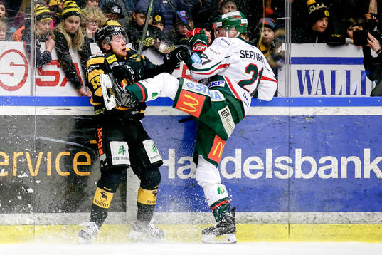 Skellefteås Sebastian Ohlsson och Frölundas Christoffer