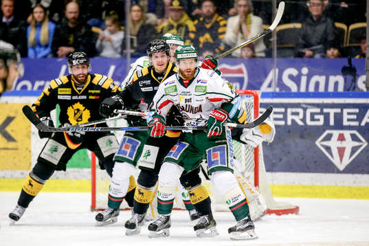 Frölundas Robin Figren och Skellefteås Niclas Burström