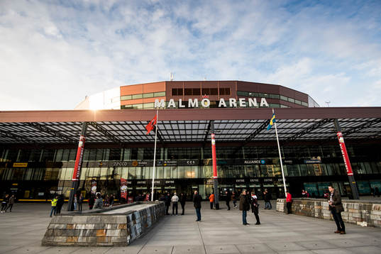 Exteriör Malmö Arena