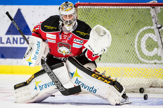 Malmö Redhawks målvakt Tex Williamsson