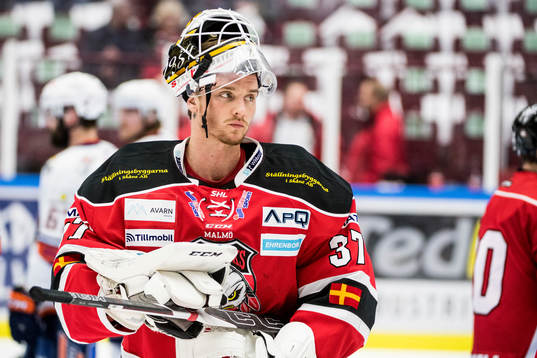 Malmö Redhawks målvakt Tex Williamsson