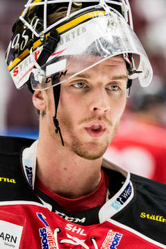 Malmö Redhawks målvakt Tex Williamsson
