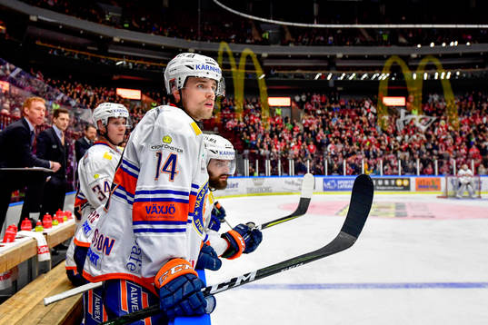 Växjös Emil Pettersson deppar