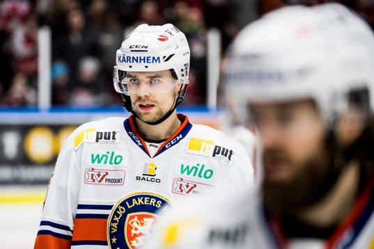 Växjös Emil Pettersson deppar