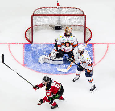 Malmö Redhawks Nicklas Jadeland jublar