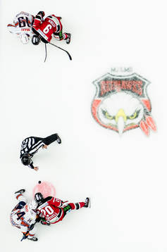 Malmö Redhawks Erik Forssell och Växjös Emil Pettersson