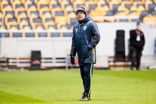 Sveriges förbundskapten Janne Andersson